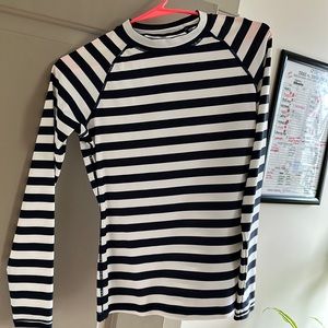 Gap striped rash guard